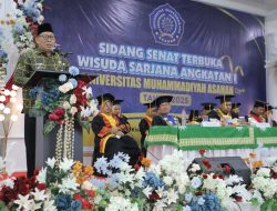 Pemkab Asahan Hadiri Wisuda Perdana UMMAS, Apresiasi Lulusan Angkatan I