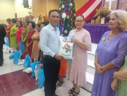 SMSI Kota Medan Berbagi Berkah Natal, Salurkan Sembako untuk Lansia, Janda, dan Korban Banjir di Helvetia