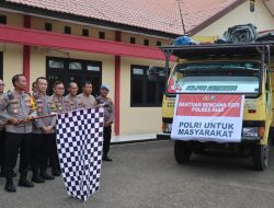 Polres Nias Kirim Bantuan Kemanusiaan untuk Korban Bencana Alam di Sumatera Utara