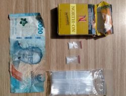 Satresnarkoba Polres Pelabuhan Belawan Tangkap Perantara Pengedar Sabu di Hamparan Perak