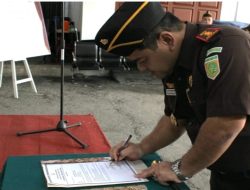 Kejari Batubara Canangkan Zona Integritas Menuju WBK dan WBBM