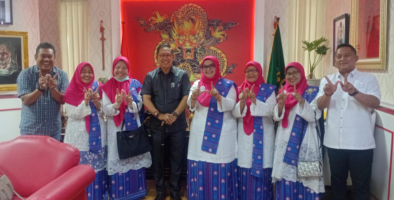 Ketua DPRD Medan Terima Kunjungan MTPI, Dukung Peran Perempuan dalam Pembangunan Keagamaan