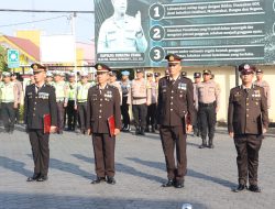 Personel Polres Tanjungbalai Terima Tanda Kehormatan Satyalancana Pengabdian