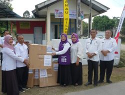 Sinergi Dinkes Sumut – Asahan, Tiga Posyandu Terima 5 Meja dan 10 Kursi