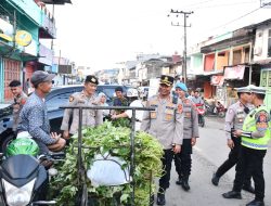 Kapolres Nias Cek Pergelaran Personel di Titik Strategis Kota Gunungsitoli