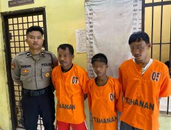 Polres Tapteng Ungkap Kasus Curat dan Penadahan Elektronik Hasil Penjarahan Bina Swalayan Pandan