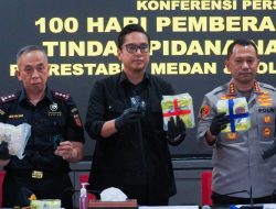 100 Hari Berantas Narkoba, Wali Kota Medan Apresiasi Kinerja Kapolrestabes dan Jajarannya