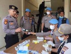30 Personel Polres Tanah Karo Jalani Tes Urine Mendadak, Hasilnya Negatif Narkoba