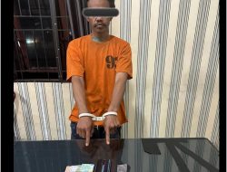 Polsek Berastagi Gerebek Gedung Kosong, Sopir Diamankan dengan Barang Bukti Sabu 0,81 Gram