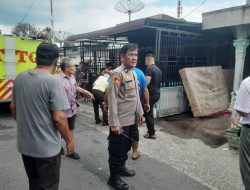 Diduga Ulah Anak-anak Bermain Api, Spring Bed di Kos-kosan Siantar Timur Terbakar