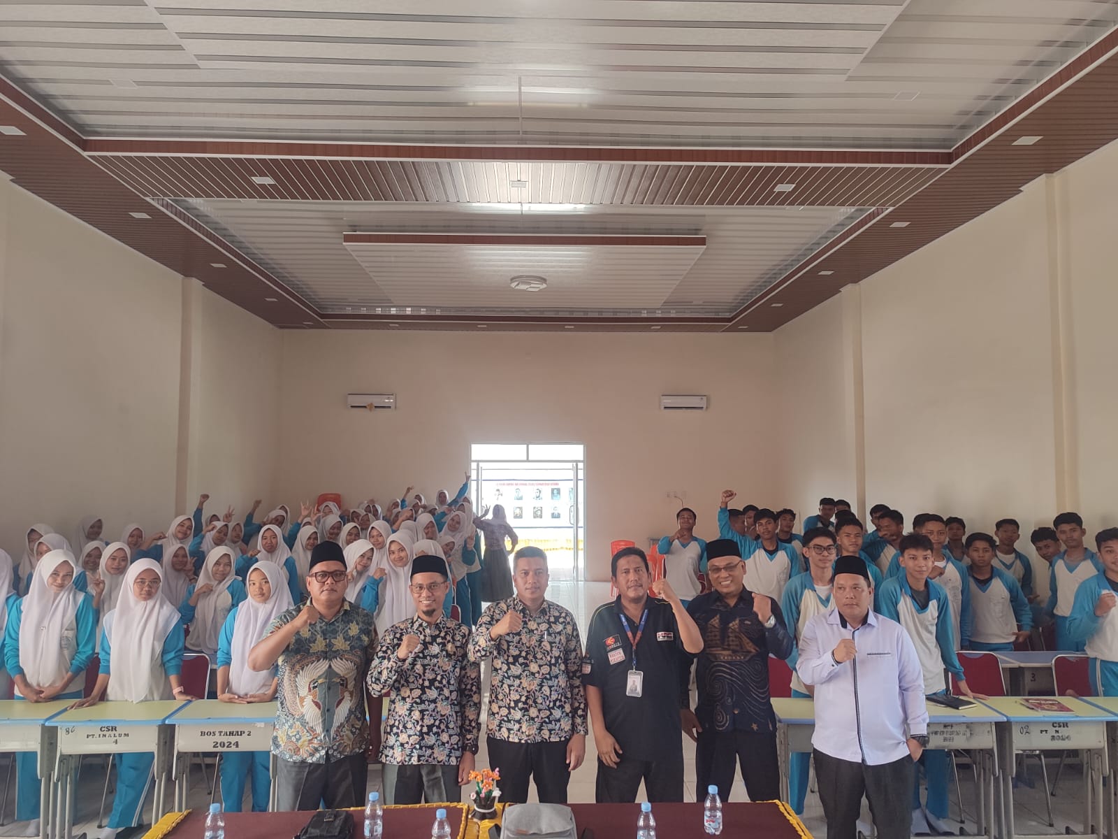 IPARI Batubara Berikan Penyuluhan Bahaya Narkoba, Judi Online dan Pernikahan Dini di SMA Mitra Inalum