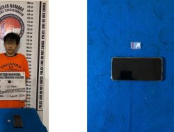 Dini Hari Digerebek, Residivis Narkoba Terciduk Buang Sabu ke Aspal