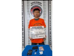 Satresnarkoba Polres Pematangsiantar Amankan Pemuda dengan Sabu 1,31 Gram di Jalan Kasti