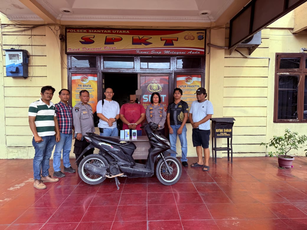 Dua Hari, Polsek Siantar Utara Ungkap Pencurian Tas di Depan Toko Makassar