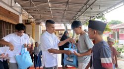 HUT ke-9 SMSI, SMSI Batubara Santuni Puluhan Anak Yatim di Bulan Ramadan