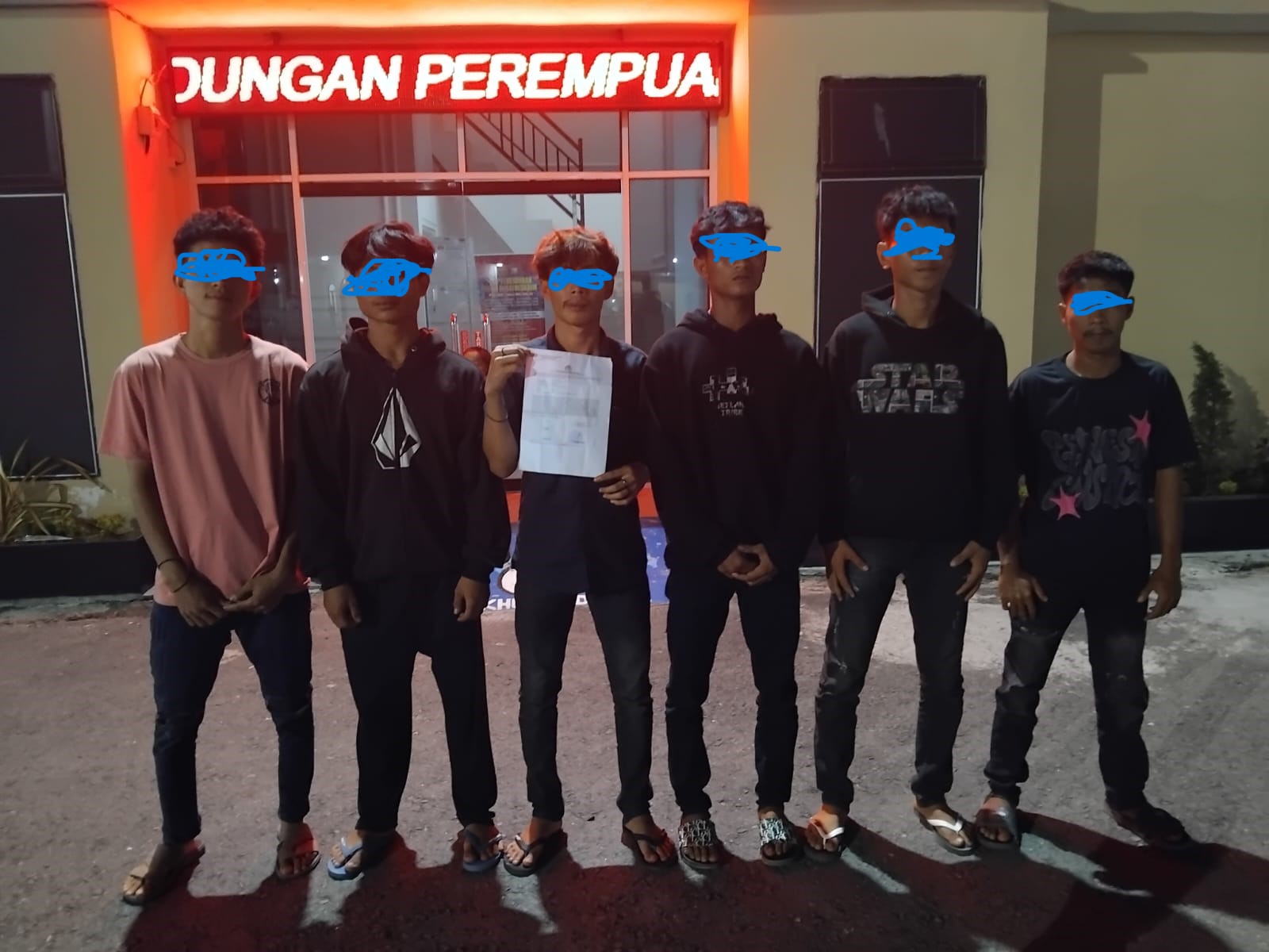 Polres Tanjungbalai Amankan 3 Tersangka Komplotan Begal “Bersenpi”, 5 Pelaku Masih Diburu