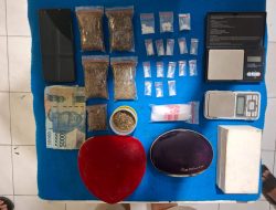 Satresnarkoba Polres Pematangsiantar Tangkap Pria 47 Tahun, Sabu dan Ganja Disita dari Rumah Pelaku
