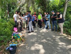 Polisi Cek TKP Temuan Mayat Wanita di Siantar Martoba, Diduga Meninggal Karena Sakit