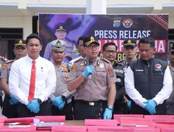 100 Hari Kerja 2026, Polres Karo Tuntaskan Puluhan Kasus dan Ungkap Peredaran Narkoba