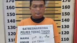 Berawal dari Laporan Facebook, Polres Tebing Tinggi Tangkap Diduga Pengedar Sabu