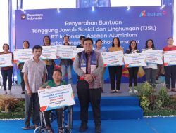 Inalum Salurkan Bantuan TJSL di Samosir, Dukung Pendidikan hingga Pemberdayaan Masyarakat