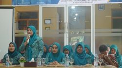 Ketua TP PKK Asahan Bina AKU HATINYA PKK di Desa Persatuan, Dorong Pemanfaatan Pekarangan Rumah