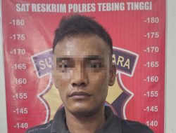 Kurang dari 24 Jam, Polres Tebing Tinggi Ringkus Pelaku Pembunuhan Wanita di BTN Purnawirawan