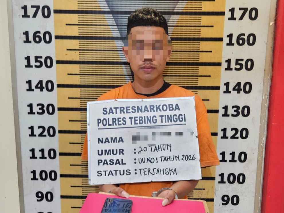 Miliki Sabu, Pria 20 Tahun Diciduk di Bandar Sakti
