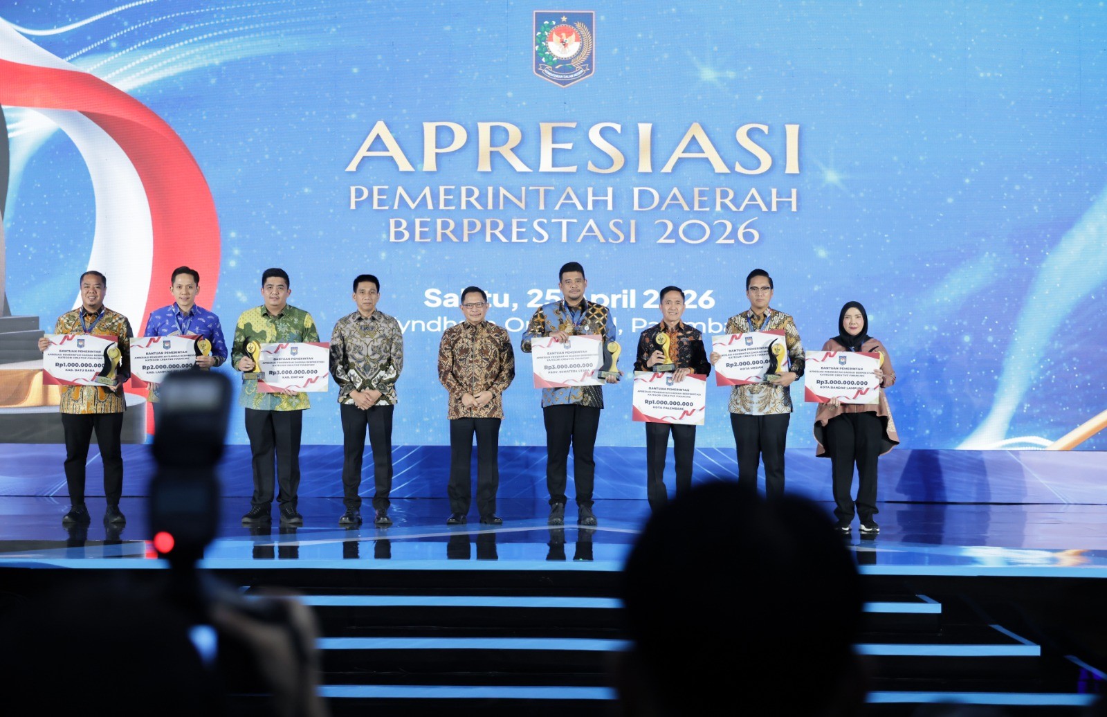 Pemprov Sumut Raih Penghargaan Creative Financing dari Kemendagri, Dapat Bantuan Rp3 Miliar