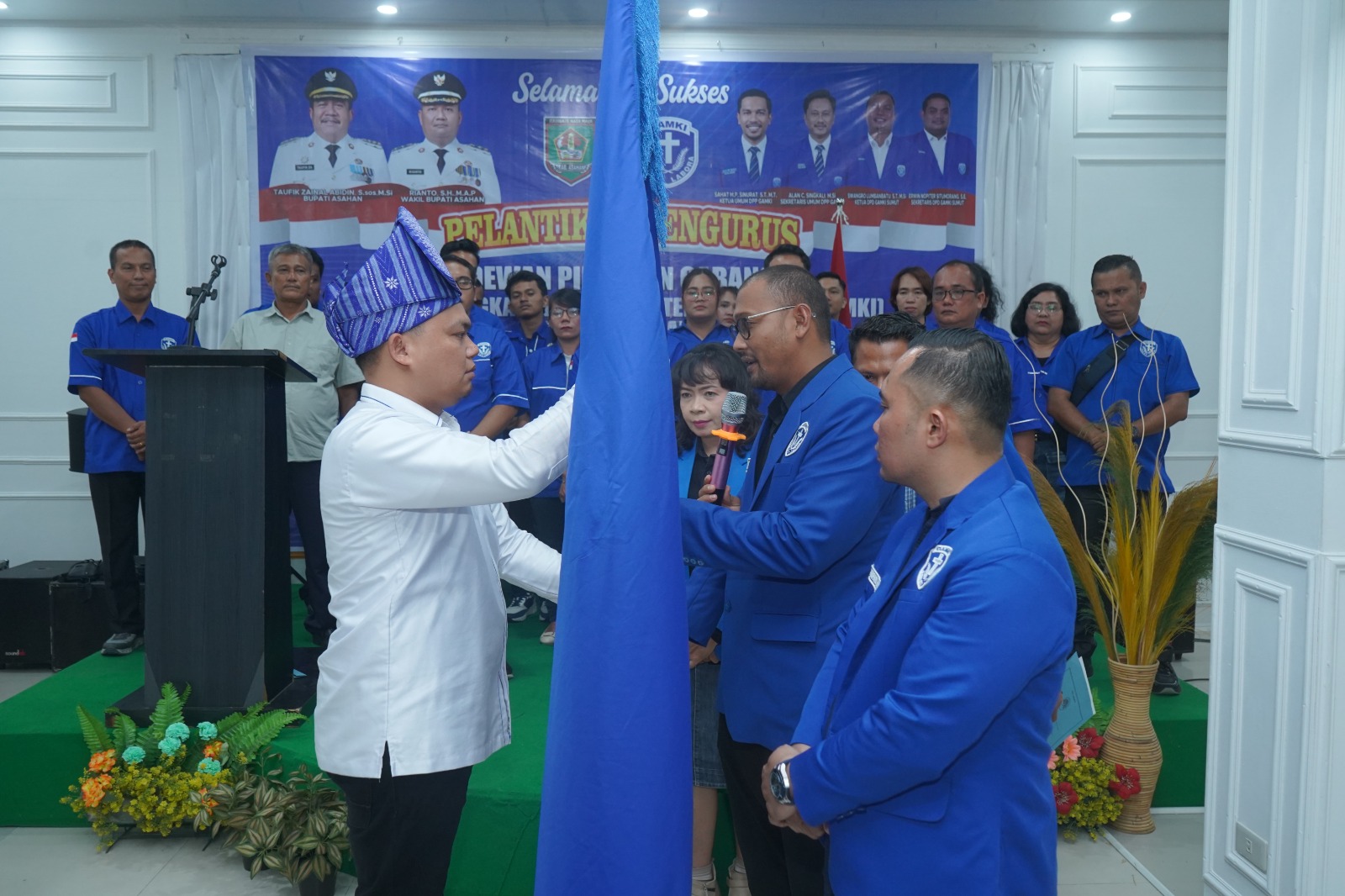 Bupati Asahan Hadiri Pelantikan Pengurus DPC GAMKI Kabupaten Asahan Masa Bhakti 2026–2029
