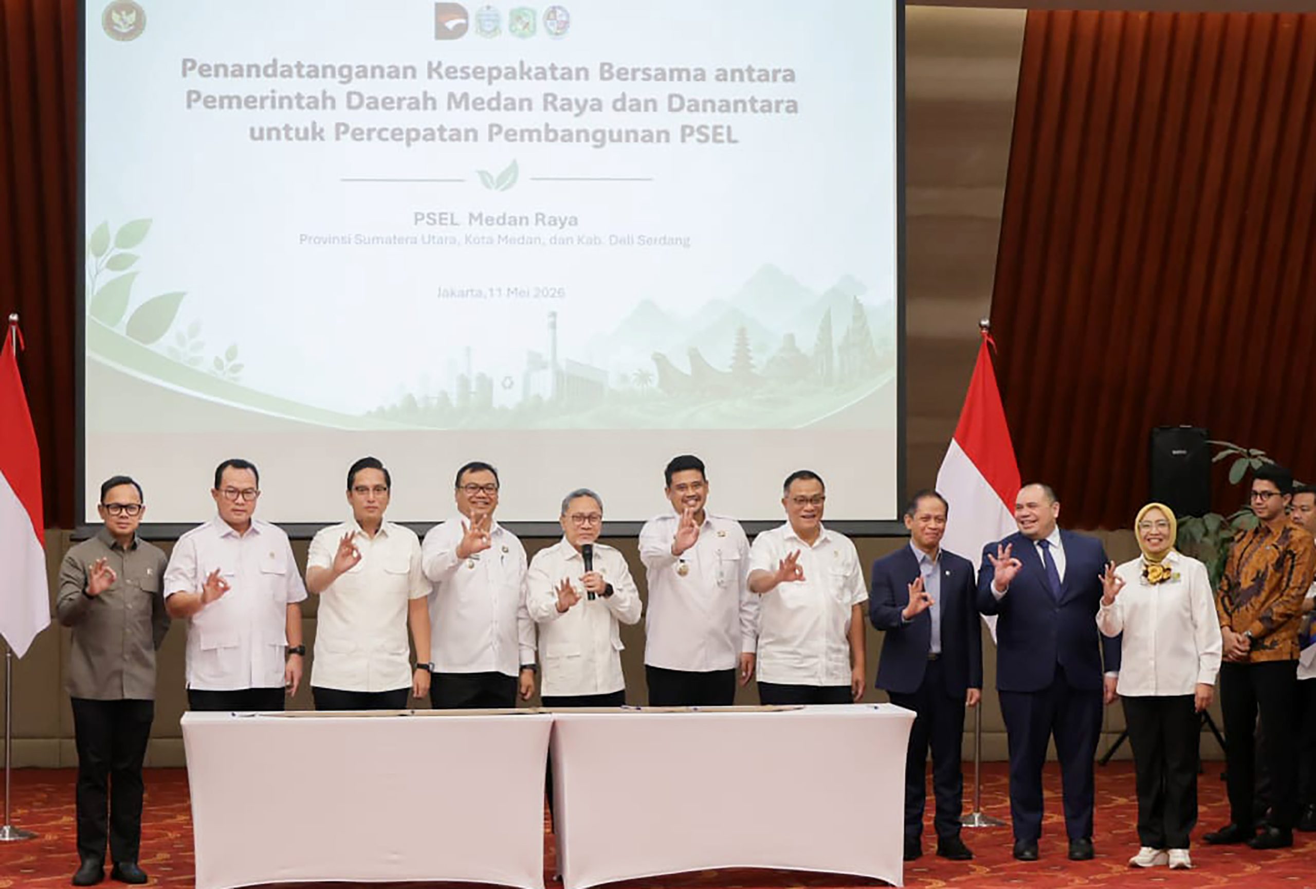 Bobby Nasution Teken MoU PSEL Bersama Danantara, Sampah di Medan Raya Ditarget Jadi Energi Listrik