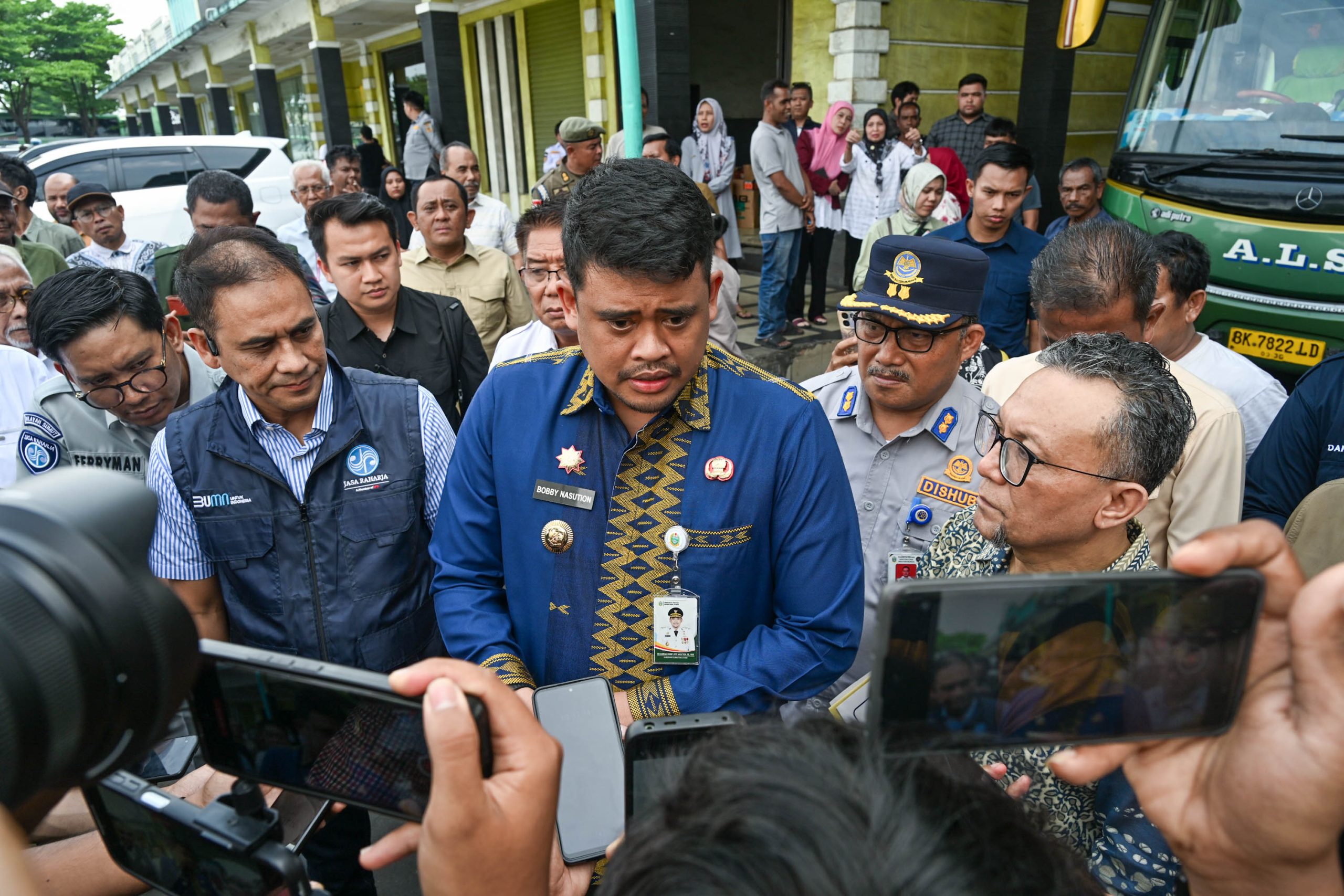 Bobby Nasution Kunjungi Kantor ALS, Pastikan Penanganan Korban Kecelakaan Bus di Muratara
