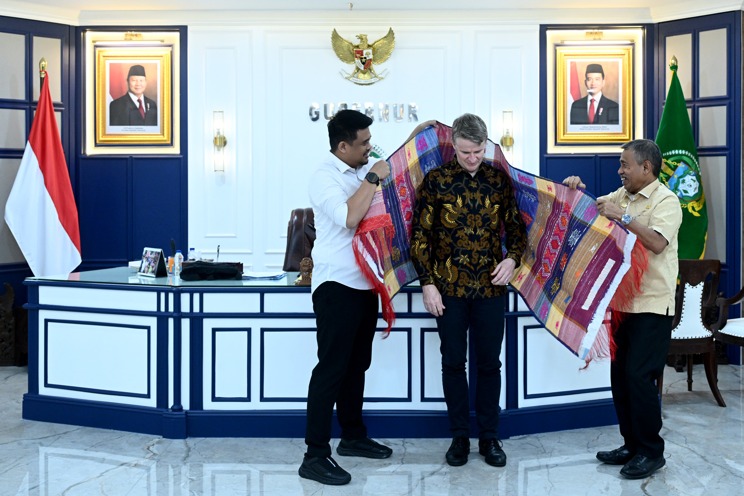 Bobby Nasution Promosikan Sumut sebagai Gerbang Strategis Indonesia Barat kepada Dubes Australia