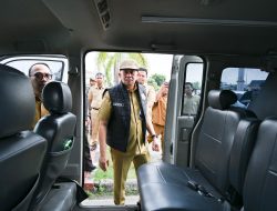 Pemprov Sumut Gelar Apel Kendaraan Dinas, Bobby Nasution Tekankan Tertib Aset dan Pajak