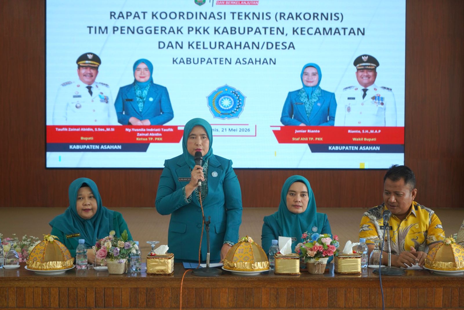Rakornis TP PKK Asahan 2026 Resmi Dibuka, Perkuat Sinergi Program Pemberdayaan Keluarga