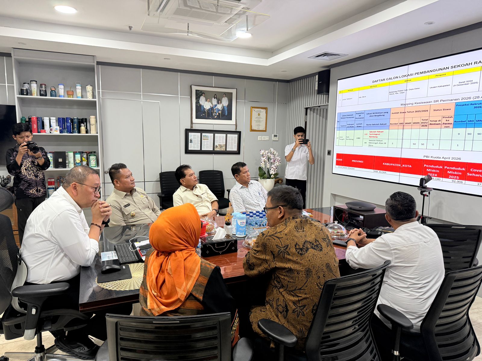 Wabup Asahan Hadiri Rakor Kemensos RI Bahas Percepatan Pembangunan Sekolah Rakyat