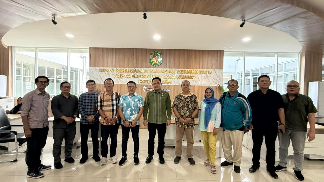 Perkimcikataru Medan Gandeng Media Perkuat Informasi Pembangunan Kota, Ini Pesan Kadis John Ester Lase