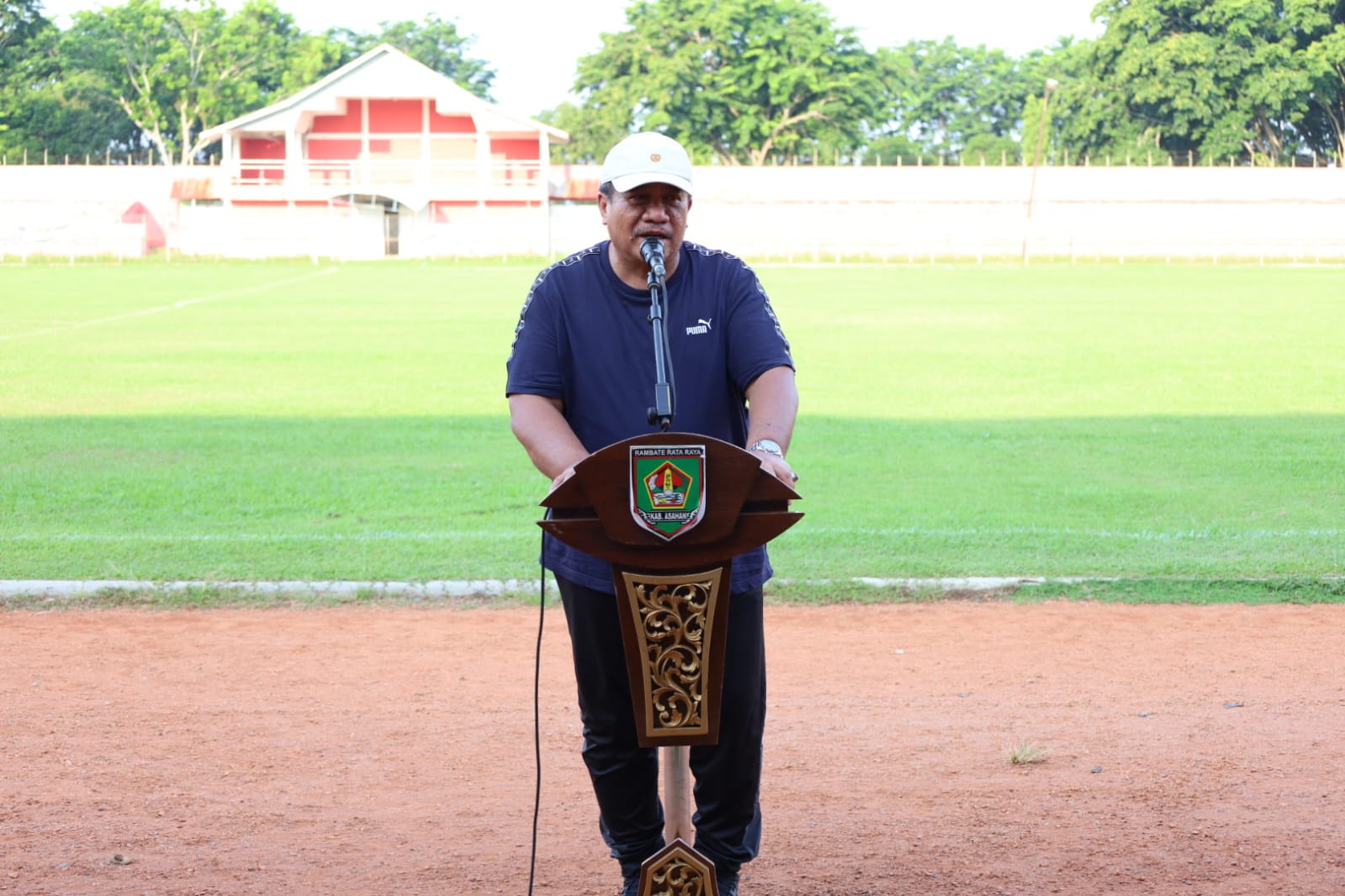 Bupati Asahan Buka Turnamen Sepak Bola Antar Instansi dan Organisasi Kepemudaan dalam Rangka HUT Bhayangkara ke-80
