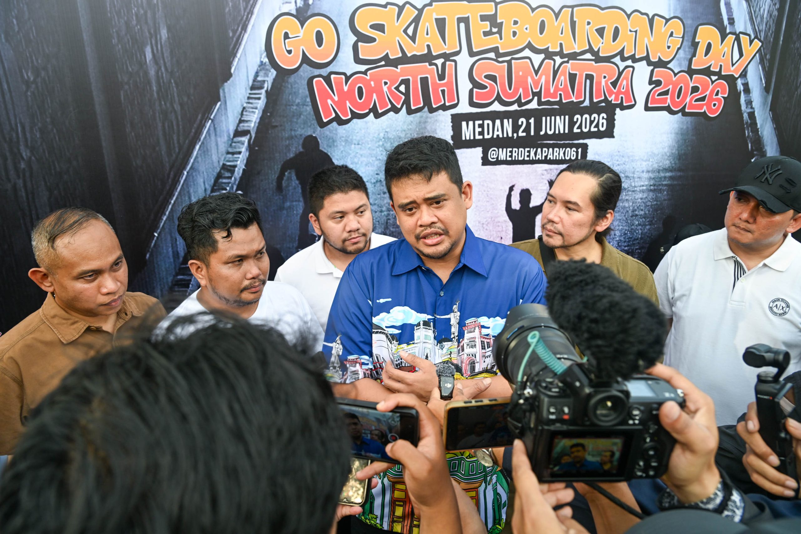 Gubernur Bobby Nasution Dorong Penambahan Event dan Skatepark untuk Majukan Skateboarding di Sumut