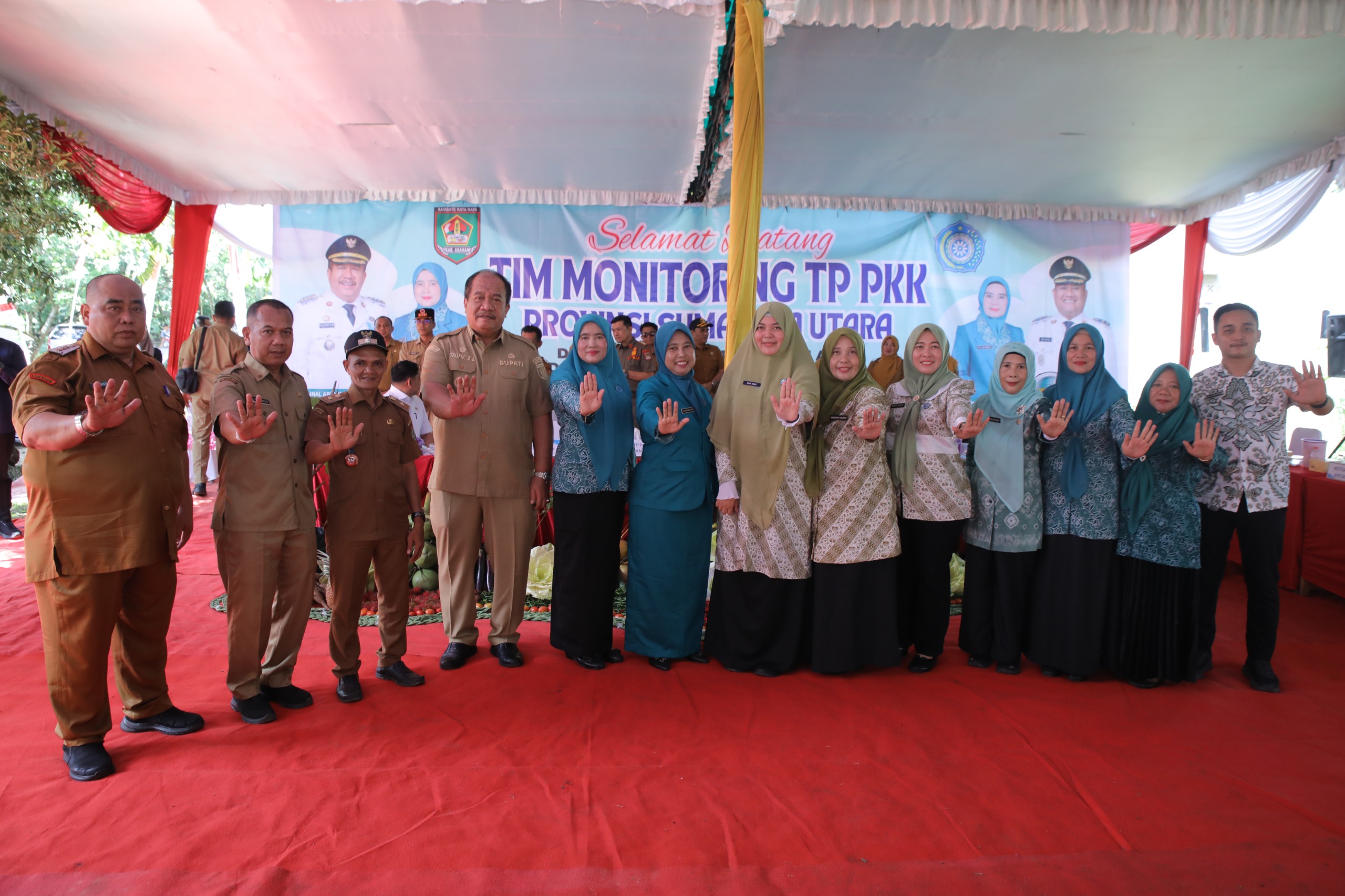 Pemkab Asahan Sambut Tim Monitoring TP PKK Sumut, Optimistis Raih Hasil Terbaik pada HKG PKK 2026