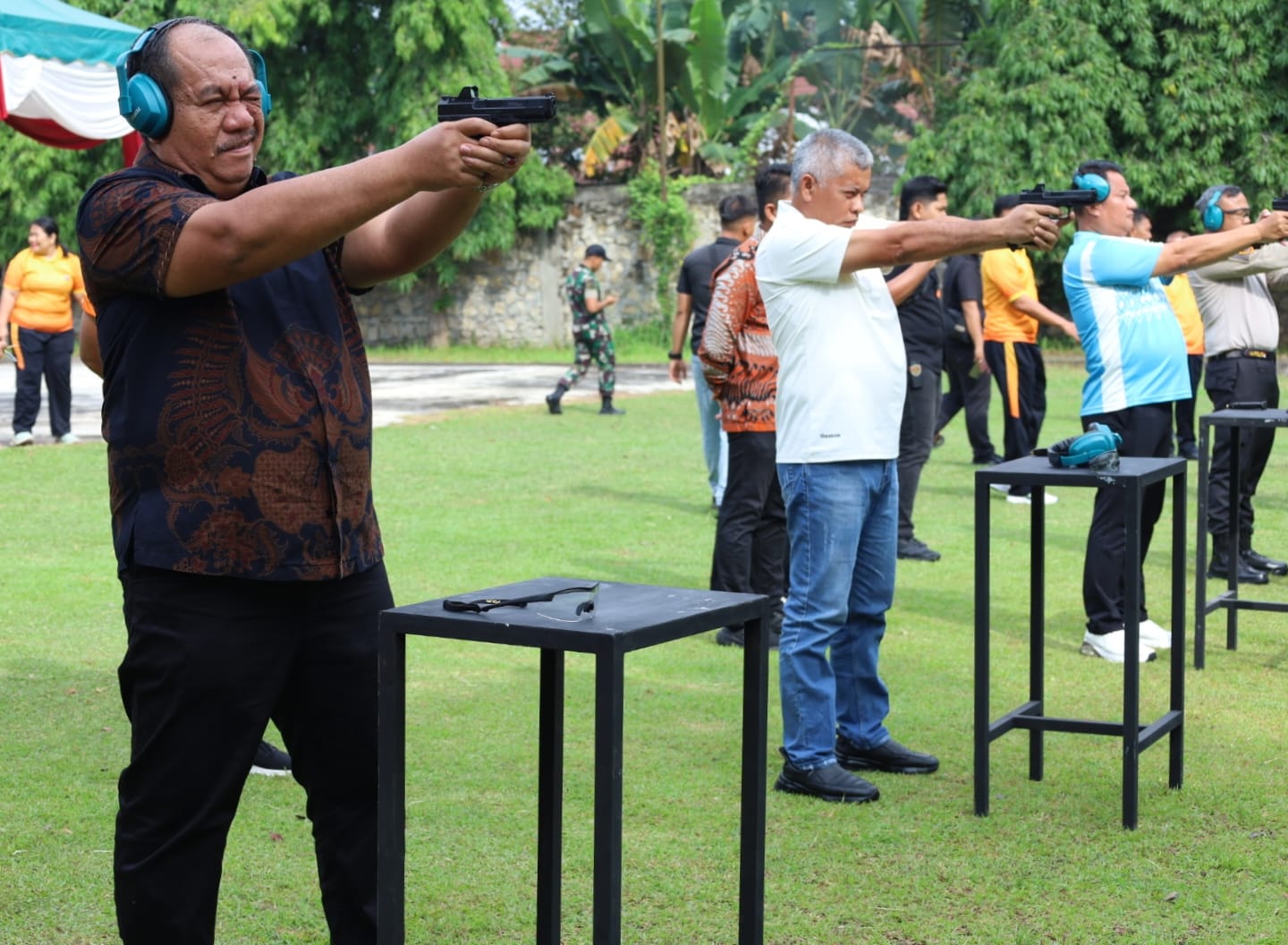 Polres Asahan Gelar Lomba Menembak, Forkopimda Perkuat Sinergitas dalam Peringatan Hari Bhayangkara ke-80