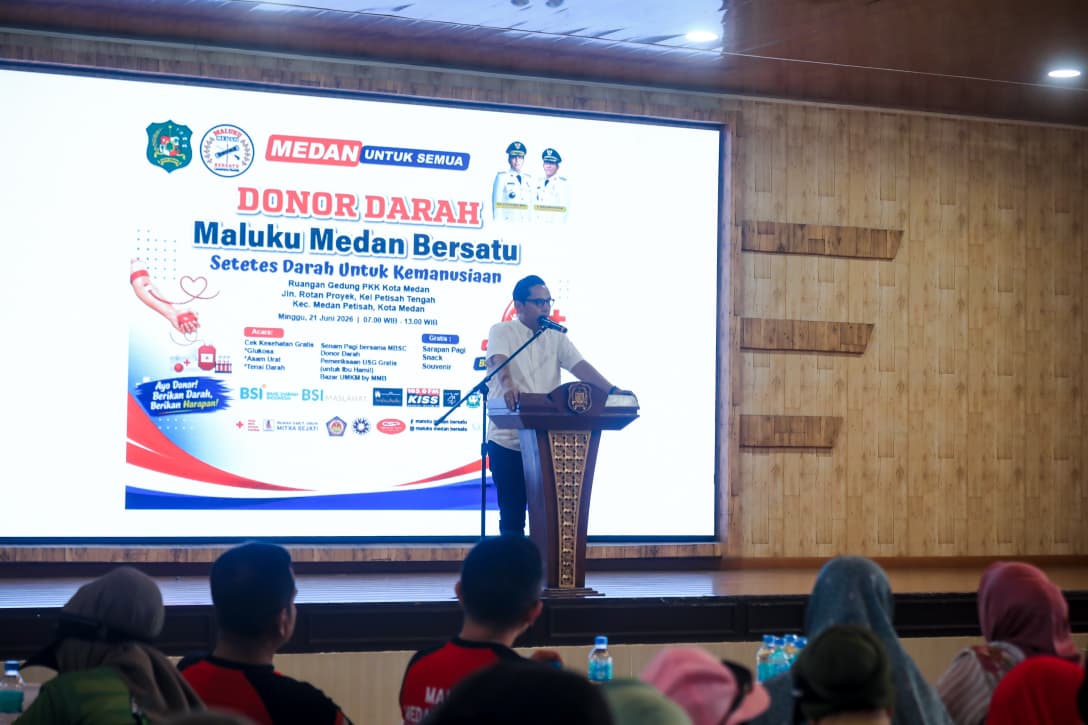 Wali Kota Medan Apresiasi Bakti Sosial Maluku Medan Bersatu Sebelum Pelantikan Pengurus