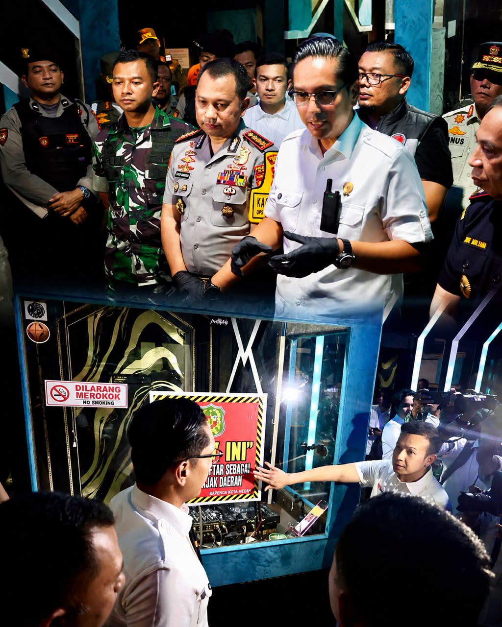 Pemko Medan Segel Phantom KTV, Diduga Langgar Pajak, Perizinan, dan Terkait Kasus Narkoba