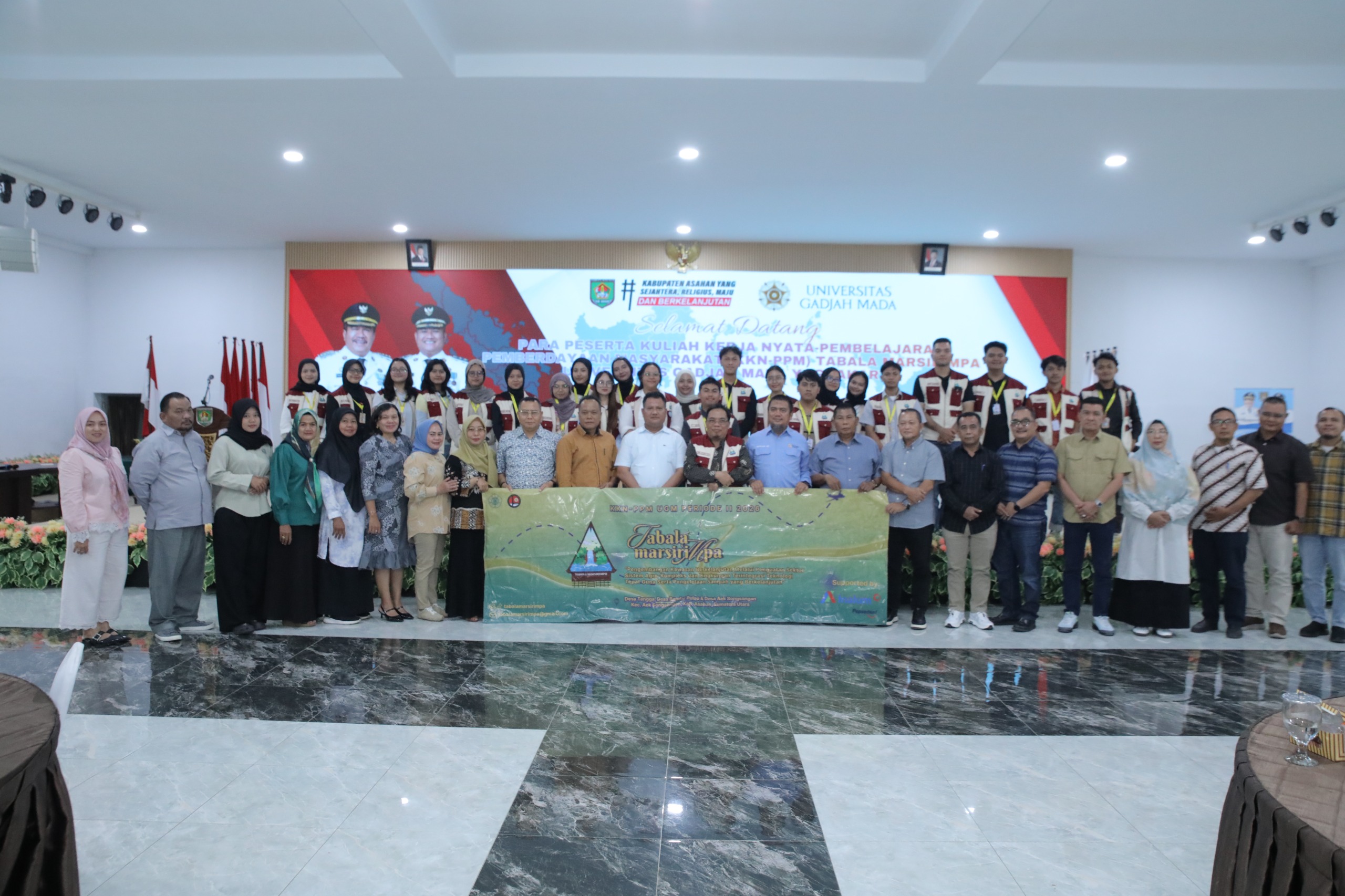 Wabup Asahan Sambut Tim KKN-PPM UGM Yogyakarta, Tekankan Pengabdian dan Pemberdayaan Masyarakat