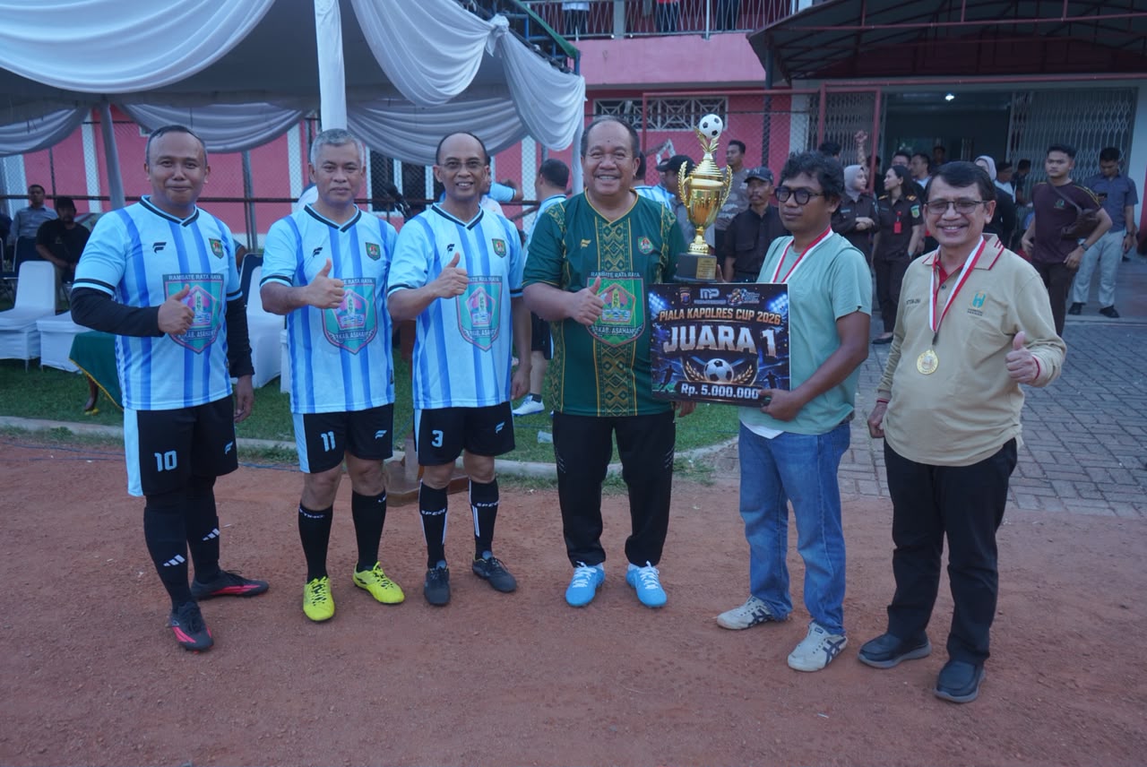 Bupati Asahan Perkuat Sinergi di Fun Match HUT Bhayangkara, Forkopimda FC Menang 3-0