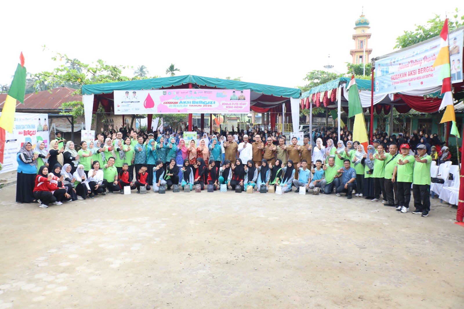 Pemkab Asahan Gelar Aksi Bergizi di Sekolah, Sasar 450 Remaja Putri Cegah Stunting