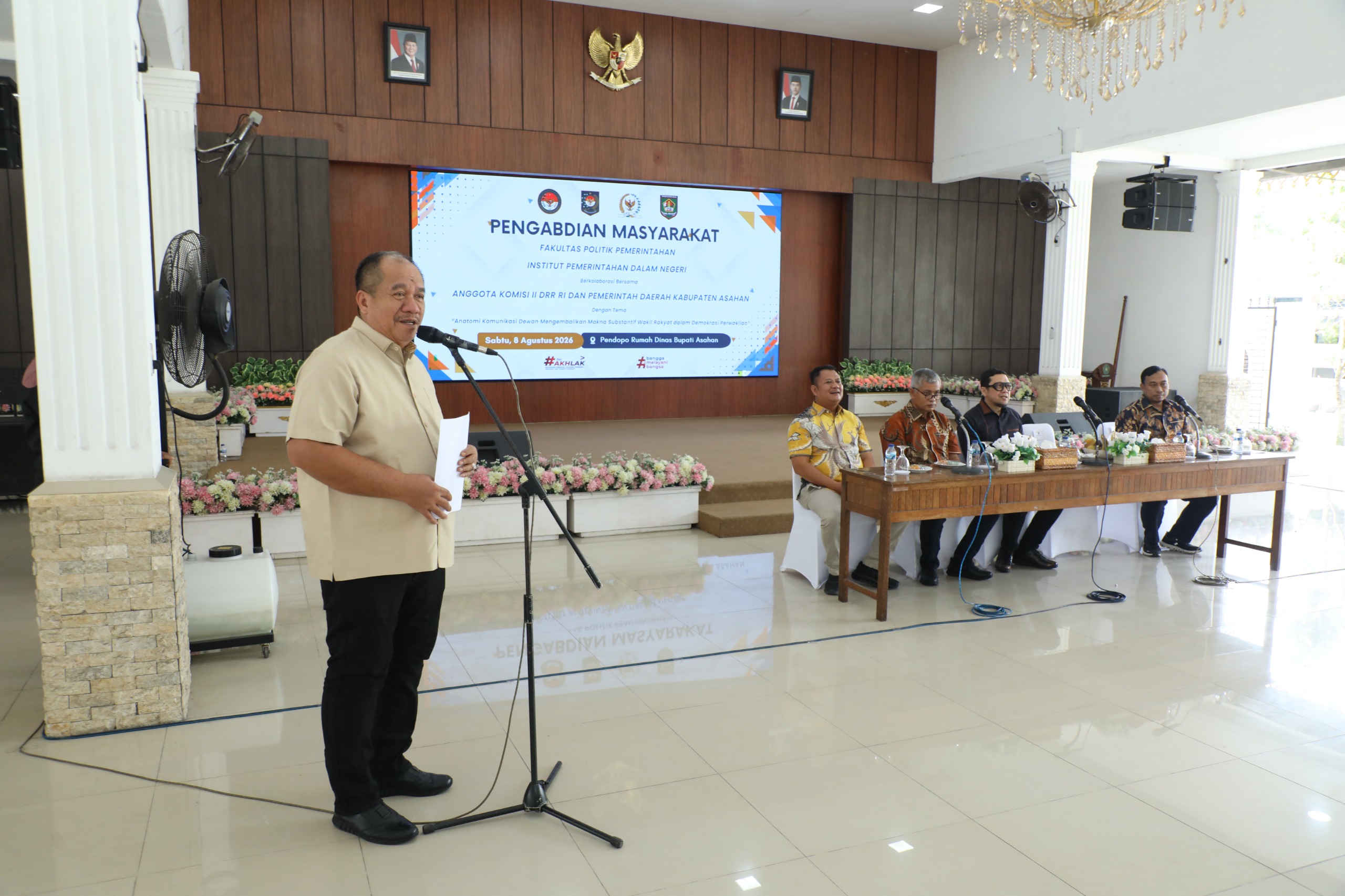 Bupati Asahan Dorong Penambahan Kuota Putra-Putri Daerah Masuk IPDN