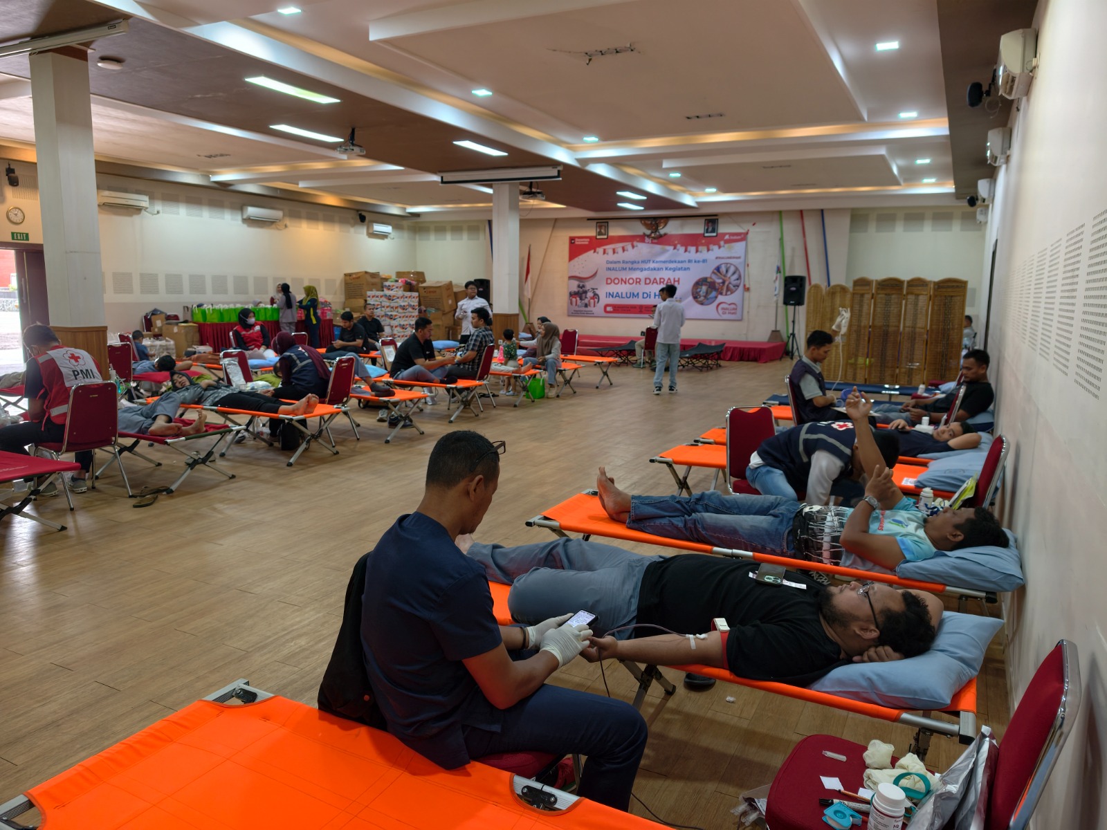 Inalum Himpun 626 Kantong Darah dari Aksi Donor di Batubara dan Toba