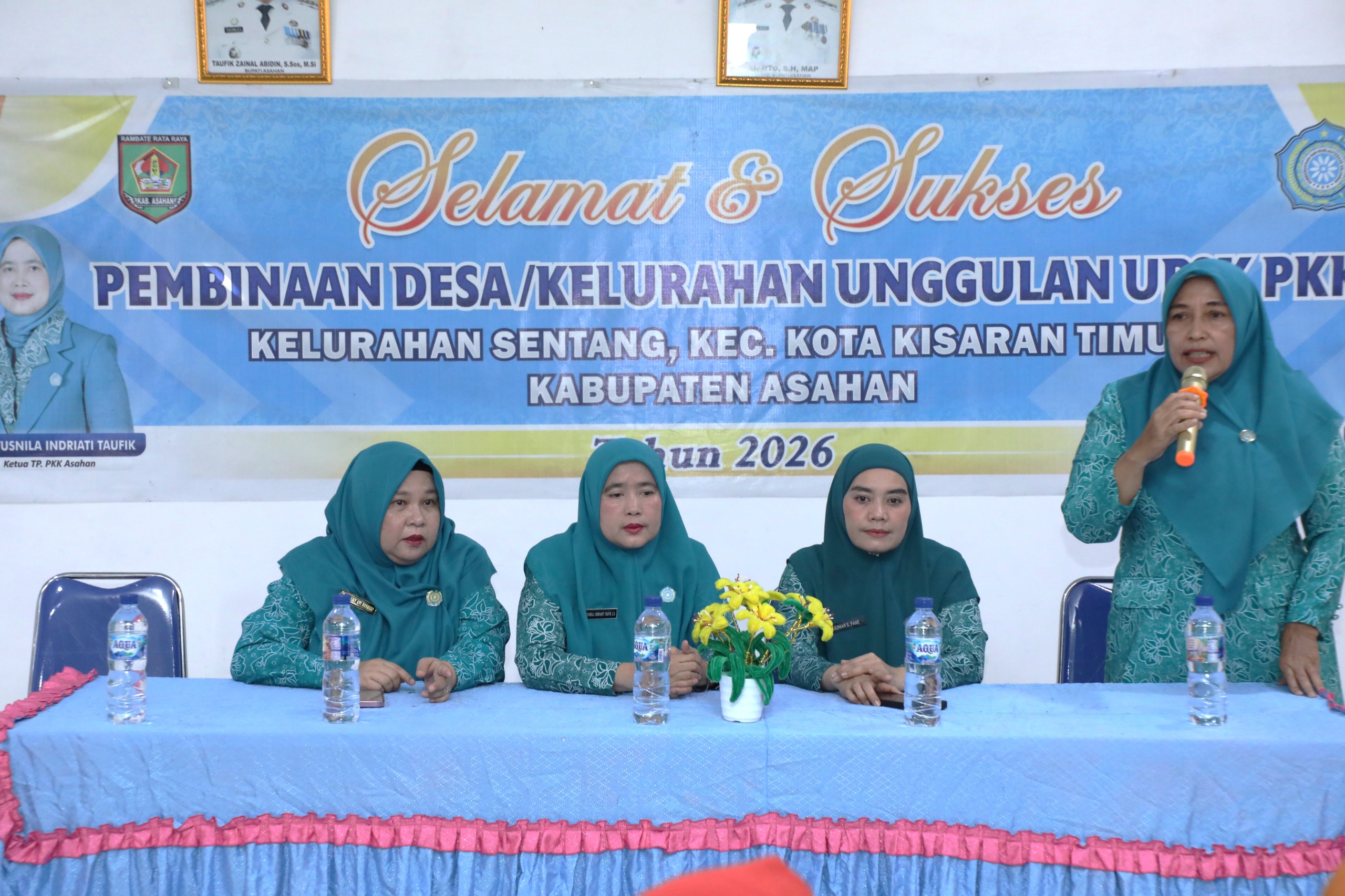 Ketua TP PKK Asahan Serahkan Bantuan UMKM untuk Poklak Kelurahan Sentang