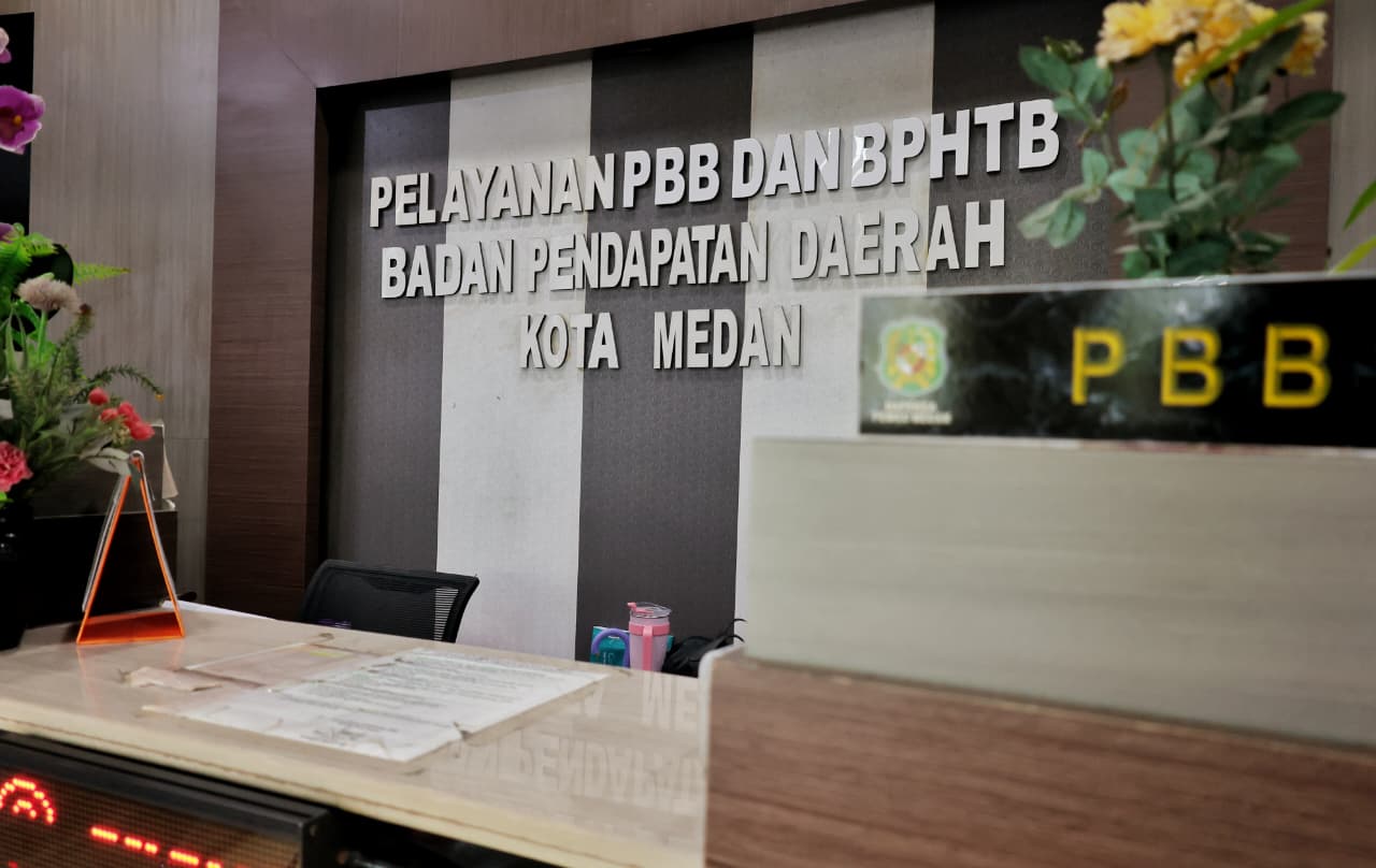 Penerimaan PBB Medan Naik Signifikan, Bapenda: Tren Terus Menguat Jelang Jatuh Tempo